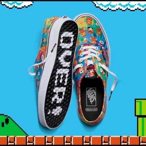 Vans x Nintendo Authentic Sk8 skate sneaker